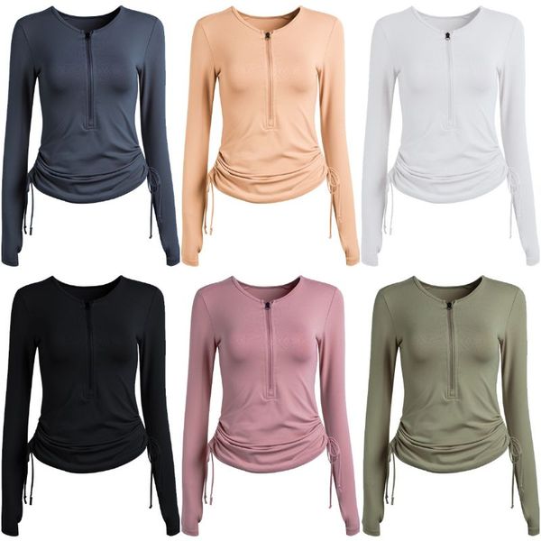 ll-190804 womens shirts & tees ladies yoga outfits gym outerwear slim shirts long sleeve running excerise sportwear close-fitting shirt
ll-190804 womens shirts & tees ladies yoga outfits gym outerwear slim shirts long sleeve running excerise sportwear close-fitting shirt