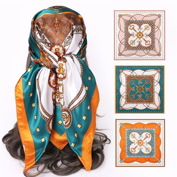 women designer silk scarf fashion brand wrap head scarfs square silk twill scarves shawl pleated birthday gift easy to match soft touch size, Blue;gray
women designer silk scarf fashion brand wrap head scarfs square silk twill scarves shawl pleated birthday gift easy to match soft touch size, Blue;gray