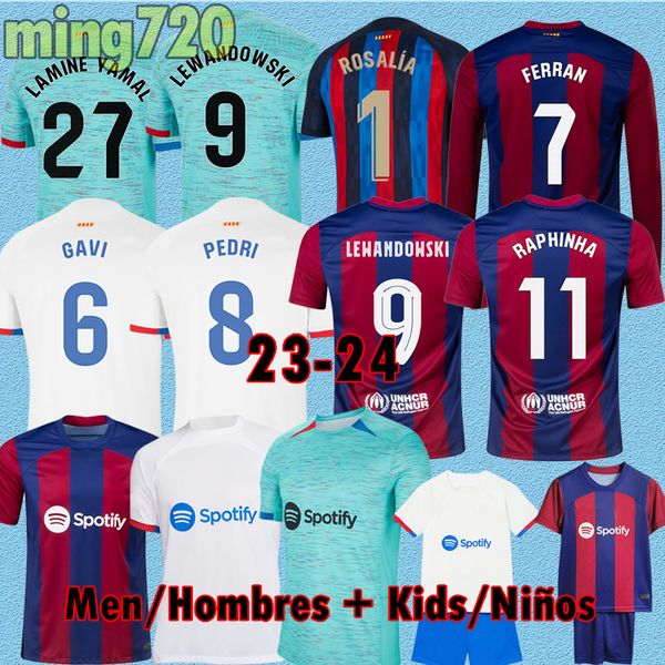 23 24 barcelonas soccer jersey pedri lewandowski gavi camiseta de futbol ferran 2023 2024 fc ansu fati raphinha dest football shirt men barc, Black;yellow
23 24 barcelonas soccer jersey pedri lewandowski gavi camiseta de futbol ferran 2023 2024 fc ansu fati raphinha dest football shirt men barc, Black;yellow
