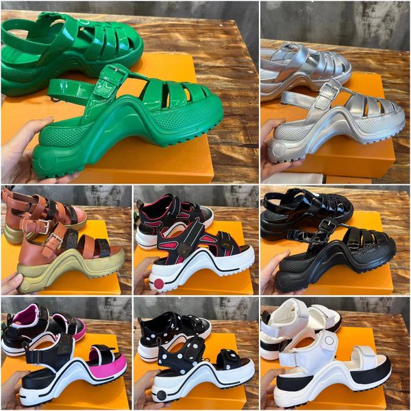 woman archlight sandal designer spring and summer nw sandal fashion romanesque finish financial texture cowhide wave bottom comfort increase, Black
woman archlight sandal designer spring and summer nw sandal fashion romanesque finish financial texture cowhide wave bottom comfort increase, Black