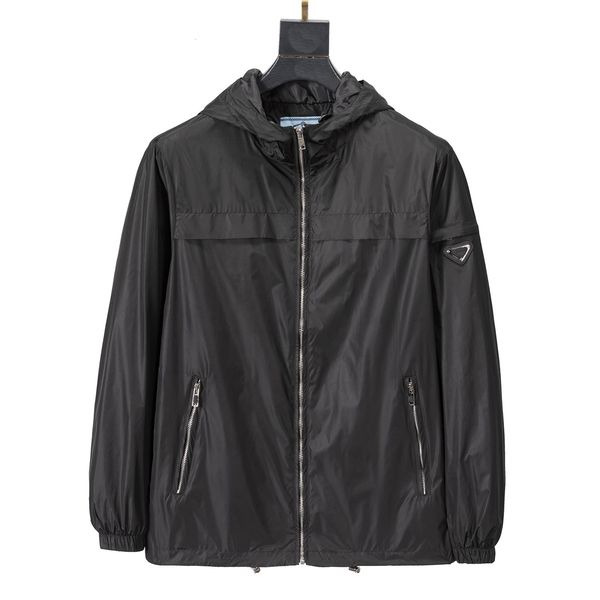 2023 designer men's jacket spring and autumn fashion hooded sports trench coat casual zipper jacket clothing, Black;brown
2023 designer men's jacket spring and autumn fashion hooded sports trench coat casual zipper jacket clothing, Black;brown