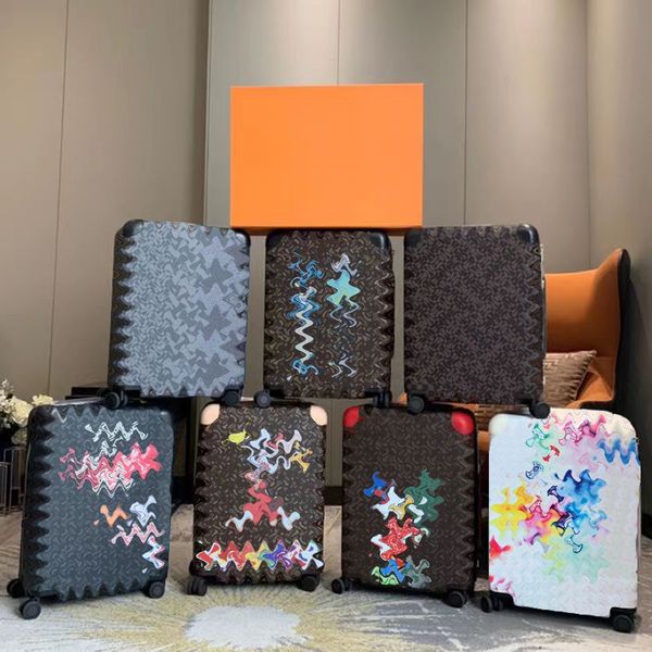 horizon 55 luggage suitcase hard sided coated canvas leather ttim designer aluminum hardware travel box pull zipper closure trunk bag suitca
horizon 55 luggage suitcase hard sided coated canvas leather ttim designer aluminum hardware travel box pull zipper closure trunk bag suitca