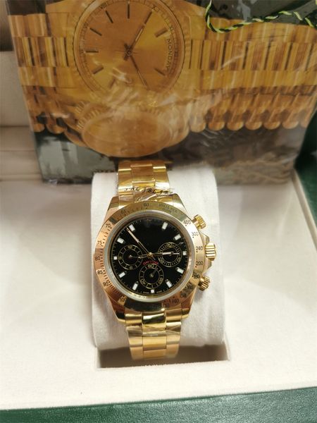 with original box watch 40mm 116503 116523 sapphire 18k yellow gold black no chronograph mechanical automatic mens watches 69, Slivery;brown
with original box watch 40mm 116503 116523 sapphire 18k yellow gold black no chronograph mechanical automatic mens watches 69, Slivery;brown