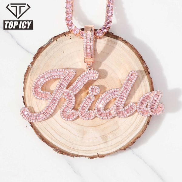 luxury real gold plated micro paved baguette cz brush font diy name necklace bling customized name pendant necklace, Silver
luxury real gold plated micro paved baguette cz brush font diy name necklace bling customized name pendant necklace, Silver