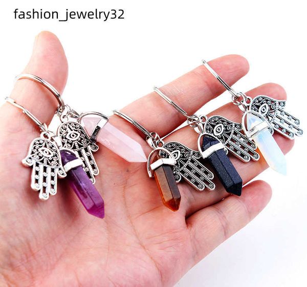 keyring jewelry healing crystals amethyst rose quartz bead chakra healing point women men natural stone fatima hamsa keychain, Slivery;golden
keyring jewelry healing crystals amethyst rose quartz bead chakra healing point women men natural stone fatima hamsa keychain, Slivery;golden