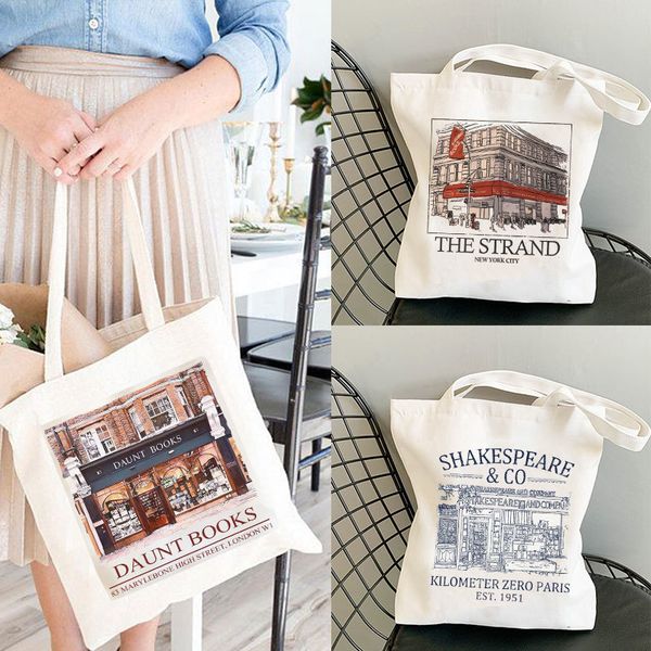 shopping bags shakespeare and company daunt books tote bag canvas shoulder aesthetics handbags library back to gift 230901
shopping bags shakespeare and company daunt books tote bag canvas shoulder aesthetics handbags library back to gift 230901