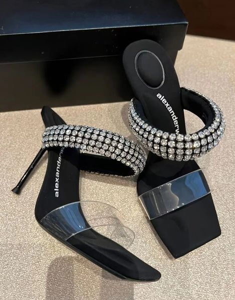 summer luxury a-wang pvc julie heeled sandals shoes women black stain crystal strappy mules lady high heels wedding dress elegant walking eu
summer luxury a-wang pvc julie heeled sandals shoes women black stain crystal strappy mules lady high heels wedding dress elegant walking eu