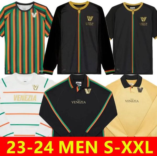 22 23 24 venezia soccer jerseys golden jersey aramu forte venice 2023 2024 busio football shirts home away 3rd adukt kids kit uniforms beaut, Black
22 23 24 venezia soccer jerseys golden jersey aramu forte venice 2023 2024 busio football shirts home away 3rd adukt kids kit uniforms beaut, Black