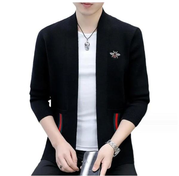 designer men's sweaters spring autumn fashion sweater knitwear v-neck men's coat fashion men's cardigan top, White;black
designer men's sweaters spring autumn fashion sweater knitwear v-neck men's coat fashion men's cardigan top, White;black