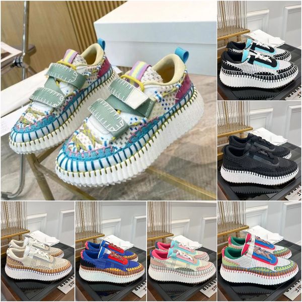 women nama sneakers designer casual shoes high-quality pattern postage canvas rainbow sneaker outdoors running sports shoe recycled mesh fab, Black
women nama sneakers designer casual shoes high-quality pattern postage canvas rainbow sneaker outdoors running sports shoe recycled mesh fab, Black