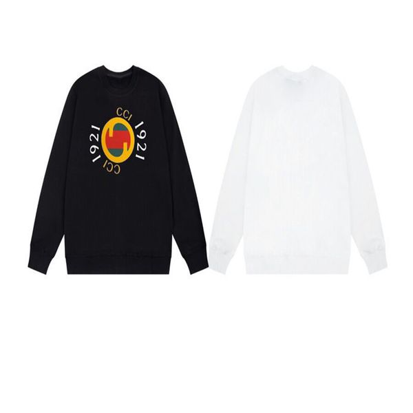 2023s new round neck sweater pullover loose shoulder drop all cotton printed sweater letter pattern luxurious and low key n111, Black;brown
2023s new round neck sweater pullover loose shoulder drop all cotton printed sweater letter pattern luxurious and low key n111, Black;brown