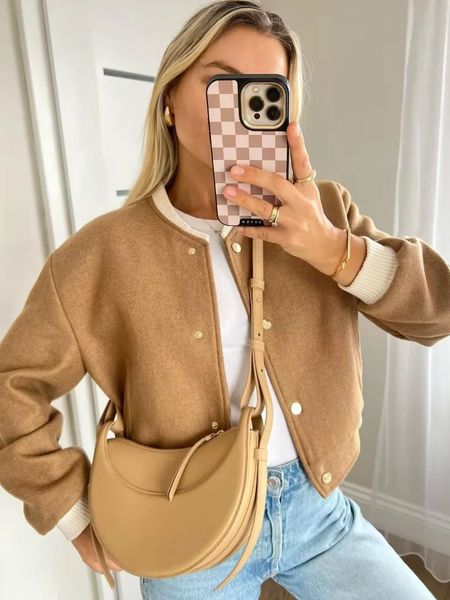 fashion bomber jackets for women 2023 chic single-breasted coat female o-neck long sleeve coats ladies new outerwear504, Black;brown
fashion bomber jackets for women 2023 chic single-breasted coat female o-neck long sleeve coats ladies new outerwear504, Black;brown