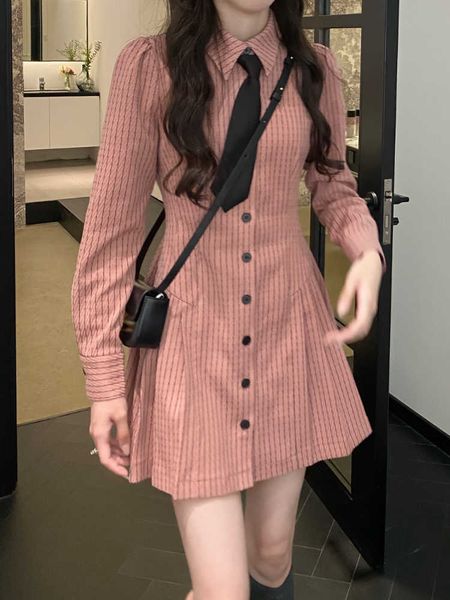 pink korean style sweet dres striped france vintage party mini dress female long sleeve casual one piece autumn new 230808, White;black
pink korean style sweet dres striped france vintage party mini dress female long sleeve casual one piece autumn new 230808, White;black
