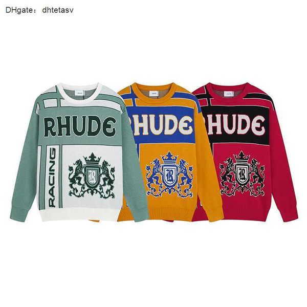 chaopai rhude micro label letter jacquard round neck pullover knitwear men's and women's high street sweater coat, White;black
chaopai rhude micro label letter jacquard round neck pullover knitwear men's and women's high street sweater coat, White;black