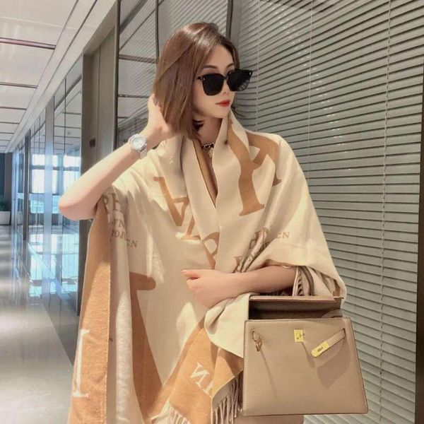 autumn and winter wraps style warm thick double sided dual purpose imitation cashmere scarf korean office air, Blue;gray
autumn and winter wraps style warm thick double sided dual purpose imitation cashmere scarf korean office air, Blue;gray
