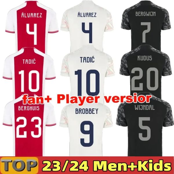 23 24 soccer jerseys tadic brobbey berghuis black marley kit klaassen bergwijn cruyff 2023 2024 home away football shirt men kids kit unifor, Black;yellow
23 24 soccer jerseys tadic brobbey berghuis black marley kit klaassen bergwijn cruyff 2023 2024 home away football shirt men kids kit unifor, Black;yellow