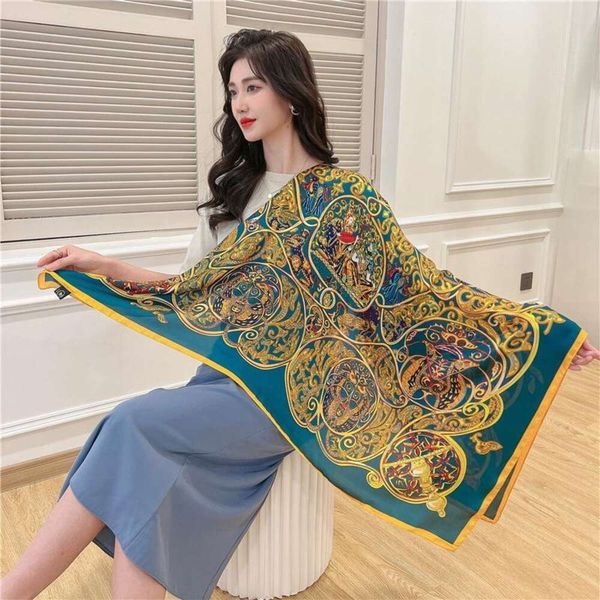 spring and autumn creative fashion scarves all matching korean scarf thin travel sunblock shawl veil, Blue;gray
spring and autumn creative fashion scarves all matching korean scarf thin travel sunblock shawl veil, Blue;gray