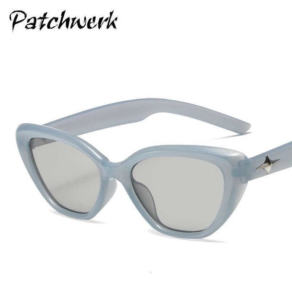 spicy girl's triangle cat eyes small face sunglasses for women with advanced sense black small frame sun protection glasses 27lg, White;black
spicy girl's triangle cat eyes small face sunglasses for women with advanced sense black small frame sun protection glasses 27lg, White;black