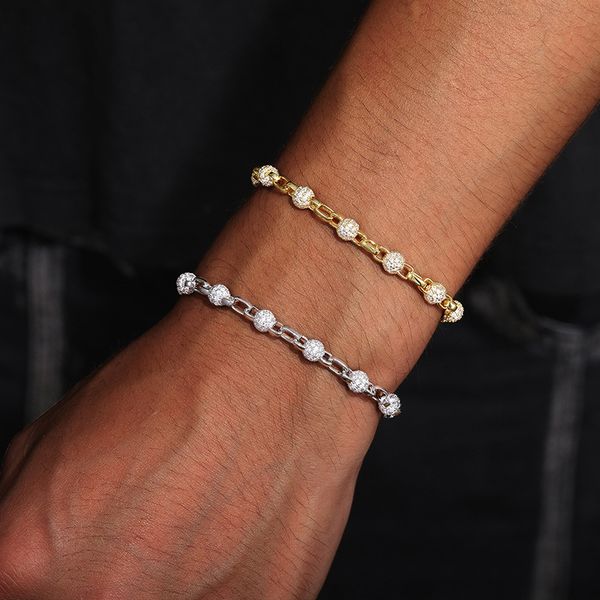 classic 6mm ball bracelet fashion bracelet hip hop trend in europe and america, Black
classic 6mm ball bracelet fashion bracelet hip hop trend in europe and america, Black