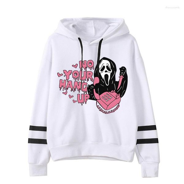 women's hoodies halloween ghost face sweatshirt no you hang up first funny women clothing high street streetwear y2k men tracksuit 2023, Black
women's hoodies halloween ghost face sweatshirt no you hang up first funny women clothing high street streetwear y2k men tracksuit 2023, Black