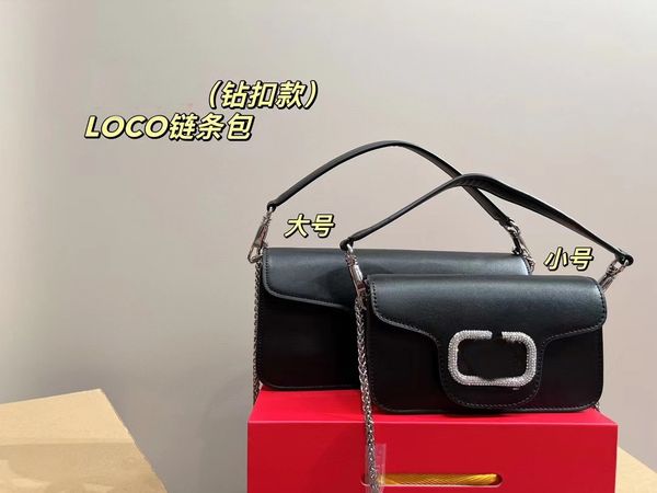 Chain Bag LOCO Diamond Buckle Designer Bag Womens Crossbody Bag Shoulder Womens Tramp Authentic Bag MultiColor Wallet Messenger Bag large small size multicolor
Chain Bag LOCO Diamond Buckle Designer Bag Womens Crossbody Bag Shoulder Womens Tramp Authentic Bag MultiColor Wallet Messenger Bag large small size multicolor