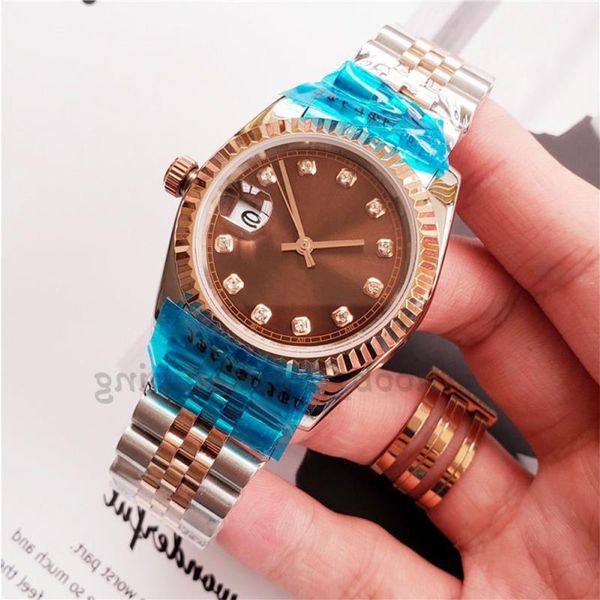 31mm/28mm diamond watch automatic watch mechanical couple luxury accessories sapphire waterproof date just wristwatches christmas mens jptj, Slivery;brown
31mm/28mm diamond watch automatic watch mechanical couple luxury accessories sapphire waterproof date just wristwatches christmas mens jptj, Slivery;brown