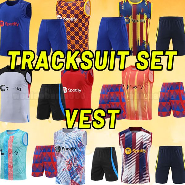 23 24 lewandowski soccer tracksuits barcelona auba pedri ansu fati coutinho f.de jong dest gavi adama football shirt men training set vest s, Black
23 24 lewandowski soccer tracksuits barcelona auba pedri ansu fati coutinho f.de jong dest gavi adama football shirt men training set vest s, Black