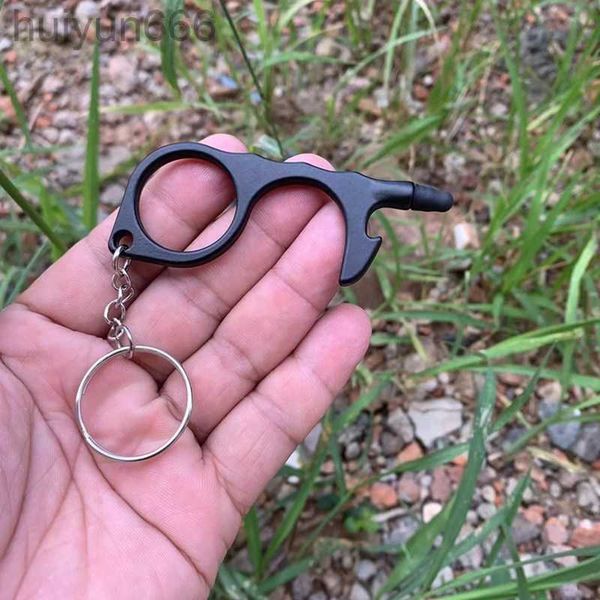 self-defence keychains men and women touch screen edc multifunctional door opener keyring designer door opening anti-contact door artifact k, Silver
self-defence keychains men and women touch screen edc multifunctional door opener keyring designer door opening anti-contact door artifact k, Silver