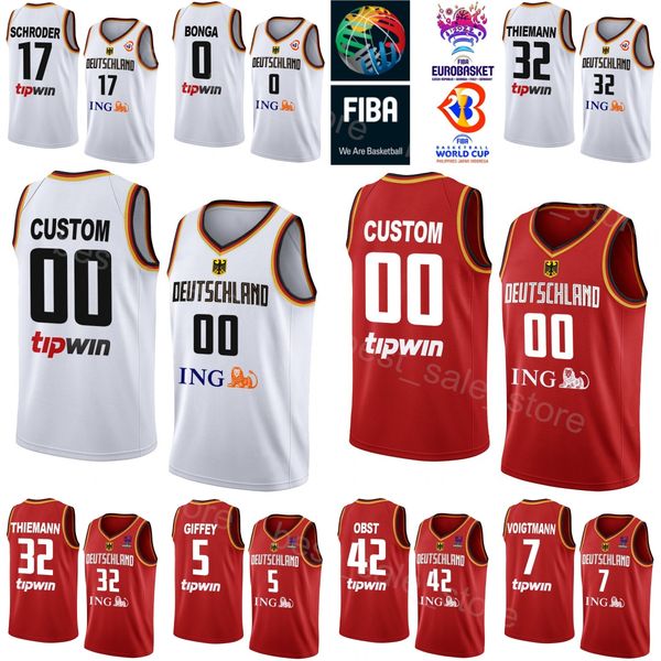 print basketball germany world cup 32 johannes thiemann jersey national team 4 maodo lo 10 power forward 17 dennis schroder 42 andreas obst, Black
print basketball germany world cup 32 johannes thiemann jersey national team 4 maodo lo 10 power forward 17 dennis schroder 42 andreas obst, Black
