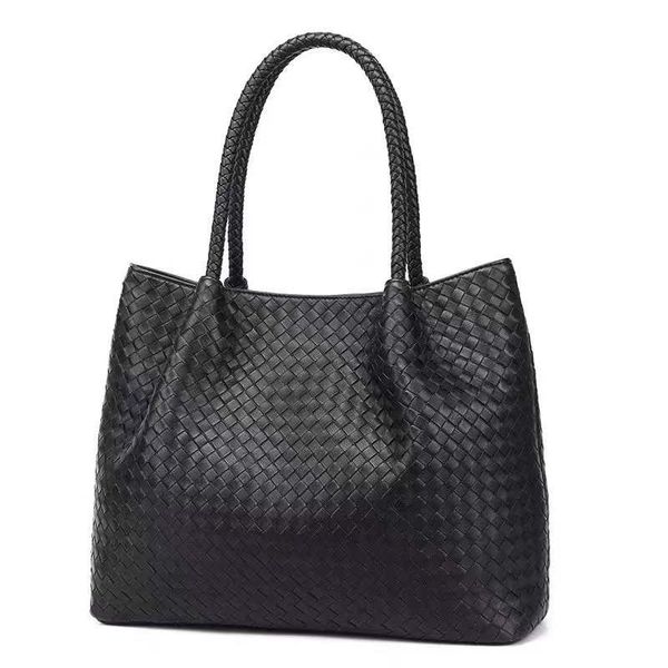 genuine leather woven large capacity one shoulder handbag, celebrity bag, tote bag, fashionable and versatile, mother and child bag, shoppin
genuine leather woven large capacity one shoulder handbag, celebrity bag, tote bag, fashionable and versatile, mother and child bag, shoppin