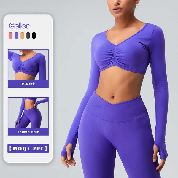 sport lu lu shaping activewear women v-neck folds yoga long sleeve exercise athletic fitness gym athletic
sport lu lu shaping activewear women v-neck folds yoga long sleeve exercise athletic fitness gym athletic
