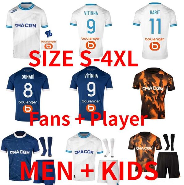 23 24 marseilles aubameyang soccer jerseys 2023 2024 maillot foot under ounahi vitinha mbemba guendouzi gigot clauss football shirts men kid, Black;yellow
23 24 marseilles aubameyang soccer jerseys 2023 2024 maillot foot under ounahi vitinha mbemba guendouzi gigot clauss football shirts men kid, Black;yellow