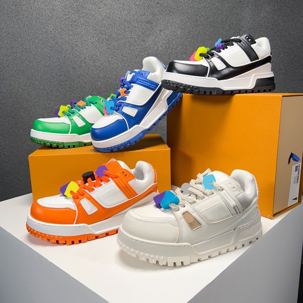 trainer maxi shoes designer sneakers for men women plate-forme buckle leather sneaker board shoes fashion bread shoes size 35-45 trainer sne, Black
trainer maxi shoes designer sneakers for men women plate-forme buckle leather sneaker board shoes fashion bread shoes size 35-45 trainer sne, Black