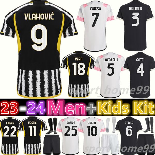 new 23 24 vlahovic juventus soccer jersey kean 2023 2024 locatelli pogba chiesa rabiot home away 3rd football shirt bremer danilo men kids k, Black
new 23 24 vlahovic juventus soccer jersey kean 2023 2024 locatelli pogba chiesa rabiot home away 3rd football shirt bremer danilo men kids k, Black