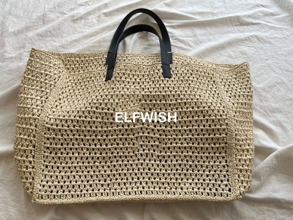 shopping bags woman seaweed weave tote bag with leather handle fashion beach shoulder hollow out detail 2023 230901
shopping bags woman seaweed weave tote bag with leather handle fashion beach shoulder hollow out detail 2023 230901