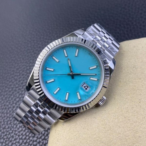 4 typesmens watch luxury watches silver case blue dial 40mm date automatic glide smooth second hand men watch stainless steel bracelet lumin, Slivery;brown
4 typesmens watch luxury watches silver case blue dial 40mm date automatic glide smooth second hand men watch stainless steel bracelet lumin, Slivery;brown