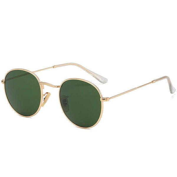 sunglasses designer fashion luxury new glass men's and women's metal round frame driver's travel resistant, White;black
sunglasses designer fashion luxury new glass men's and women's metal round frame driver's travel resistant, White;black