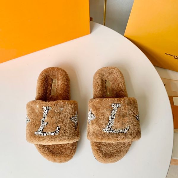 designer flat woolen slippers fashion designs leather fur slippers with diamond favourite beach sandals casual shoes clogs for women size 35, Black
designer flat woolen slippers fashion designs leather fur slippers with diamond favourite beach sandals casual shoes clogs for women size 35, Black