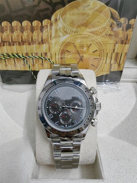 with original box high-quality watch 40mm 116503 116509 116520 116523 sapphire 18k yellow gold no chronograph grey mechanical automatic mens, Slivery;brown
with original box high-quality watch 40mm 116503 116509 116520 116523 sapphire 18k yellow gold no chronograph grey mechanical automatic mens, Slivery;brown