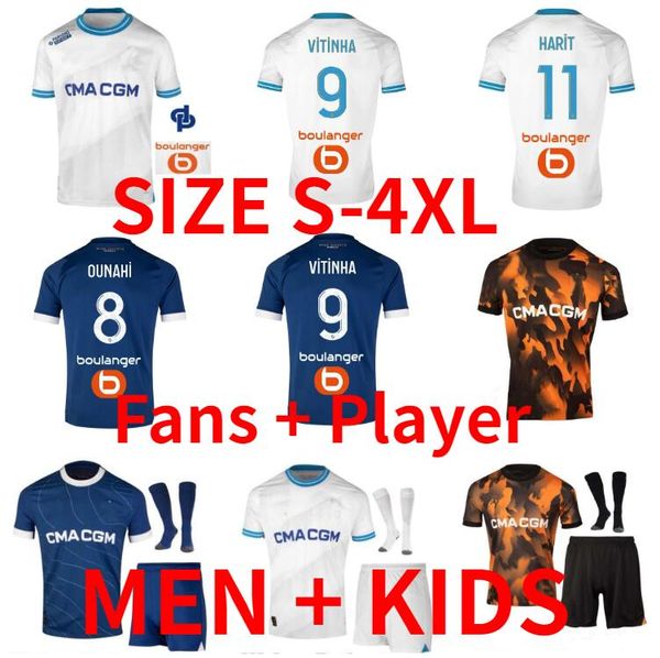 23 24 marseilles maillot soccer jerseys foot kids kit 2023 2024 football shirt player version ounahi guendouzi vitinha ndiaye gigot nuno har, Black;yellow
23 24 marseilles maillot soccer jerseys foot kids kit 2023 2024 football shirt player version ounahi guendouzi vitinha ndiaye gigot nuno har, Black;yellow