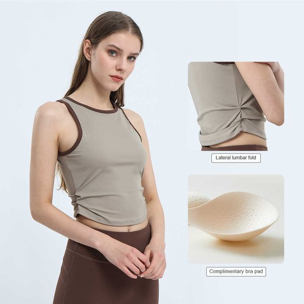 lu lu lemon waist shaper padded yoga vest women contrasting colors slim fit athletic sport tnak breathavle elastic gym fitness bra crop clot
lu lu lemon waist shaper padded yoga vest women contrasting colors slim fit athletic sport tnak breathavle elastic gym fitness bra crop clot