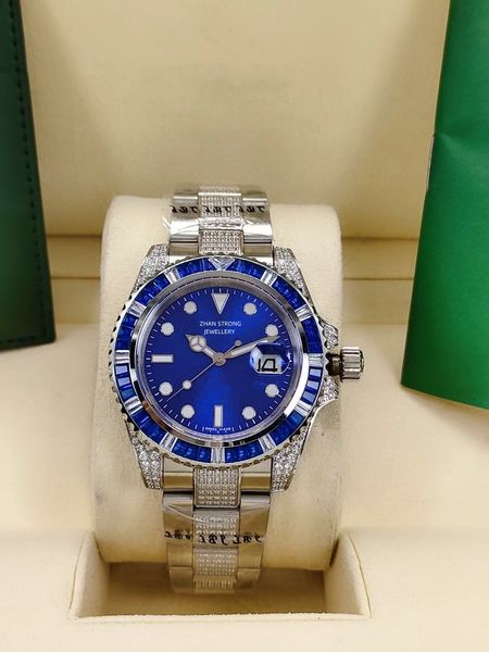 mens watch classic designer watches automatic mechanical movement 40mm blue diamonds man wristwatches stainless steel strap sports men wrist, Slivery;golden
mens watch classic designer watches automatic mechanical movement 40mm blue diamonds man wristwatches stainless steel strap sports men wrist, Slivery;golden