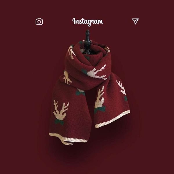 christmas red deer scarf female all match autumn and winter warm lenglengthened students cute skin friendly, Blue;gray
christmas red deer scarf female all match autumn and winter warm lenglengthened students cute skin friendly, Blue;gray