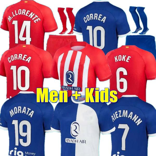 r. de paul soccer jerseys 23 24 joao felix madrids m. llorente correa camiseta football shirts men kids kit griezmann memphis carrasco atlet, Black;yellow
r. de paul soccer jerseys 23 24 joao felix madrids m. llorente correa camiseta football shirts men kids kit griezmann memphis carrasco atlet, Black;yellow
