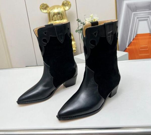 realfine888 5a boots im8156440 isabelmarant leyane suede leather embroidered ankle boot desinger shoes for women with box size 35-41, Black
realfine888 5a boots im8156440 isabelmarant leyane suede leather embroidered ankle boot desinger shoes for women with box size 35-41, Black