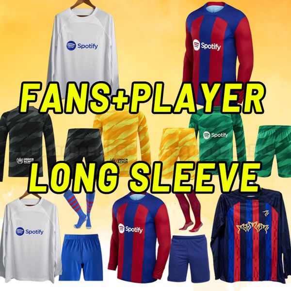 23 24 lewandowski soccer jerseys barcelona auba pedri ansu fati coutinho f.de jong dest gavi adama football shirts fans player version long, Black;yellow
23 24 lewandowski soccer jerseys barcelona auba pedri ansu fati coutinho f.de jong dest gavi adama football shirts fans player version long, Black;yellow