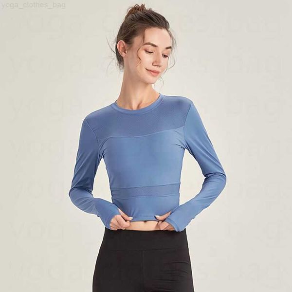 ll yoga clothing women's new gauze stitching exposed umbilical slimming quick-drying close-fitting long-sleeved t-shirt fitness yoga cl
ll yoga clothing women's new gauze stitching exposed umbilical slimming quick-drying close-fitting long-sleeved t-shirt fitness yoga cl