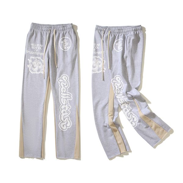 sweatpants pants men hip hop patchwork cotton printed flare joggers drawstring street wear black trousers 4 styles, Black;brown
sweatpants pants men hip hop patchwork cotton printed flare joggers drawstring street wear black trousers 4 styles, Black;brown