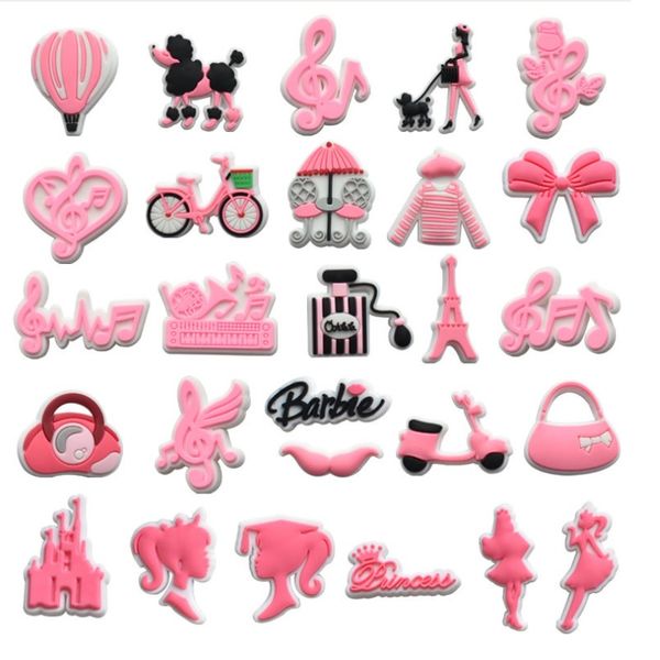 pvc shoe parts accessories charms cartoon garden pink shoes flower buckle button gift clog slipper, White;pink
pvc shoe parts accessories charms cartoon garden pink shoes flower buckle button gift clog slipper, White;pink