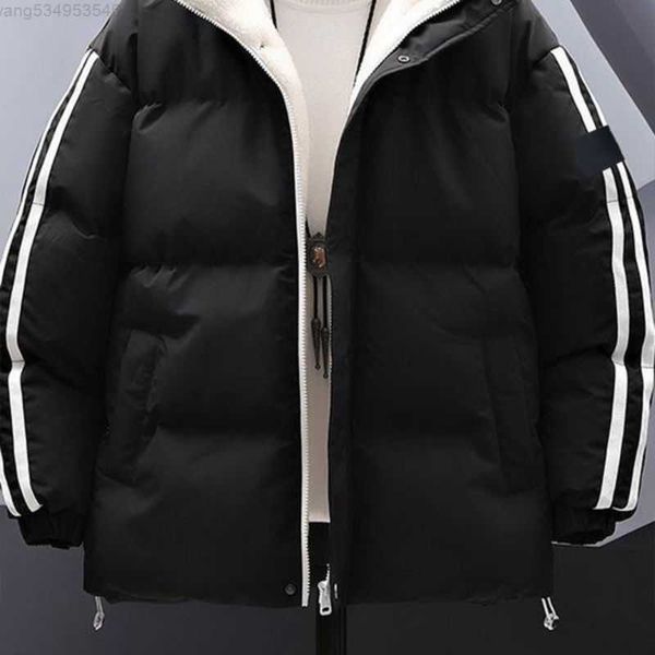 fashion cotton-padded coat men's new simple japanese fresh three stripes thick hooded jacket lovers casual standing collar warm stone c, Black;brown
fashion cotton-padded coat men's new simple japanese fresh three stripes thick hooded jacket lovers casual standing collar warm stone c, Black;brown